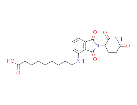 9-[[2-(2,6-dioxopiperidin-3-yl)-1,3-dioxo-2,3-dihydro-1H-isoindol-4-yl]amino]nonanoic acid
