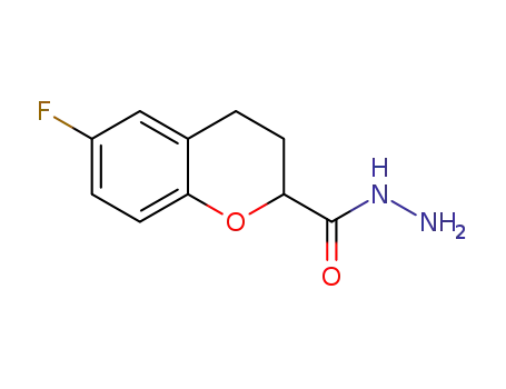 6-fluoro-3,4-dihydro-2H-chromene-2-carbohydrazide