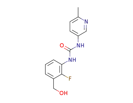 1-(2-fluoro-3-(hydroxymethyl)phenyl)-3-(6-methylpyridin-3-yl)urea