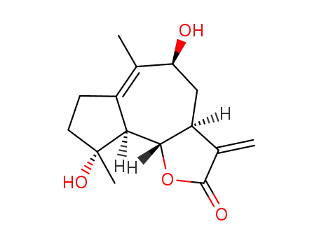 (3aS,5S,9R,9aS,9bS)-5,9-dihydroxy-6,9-dimethyl-3-methylene-3a,4,5,7,8,9,9a,9b-octahydroazuleno[4,5-b]furan-2(3H)-one
