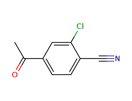 Benzonitrile, 4-acetyl-2-chloro-