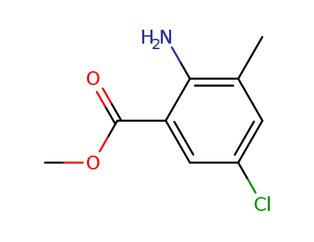 Benzoic acid, 2-aMino-5-chloro-3-Methyl-, Methyl ester(79101-83-0)