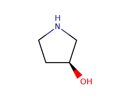 Molecular Structure of 100243-39-8 ((S)-3-Hydroxypyrrolidine)