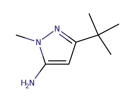 Molecular Structure of 118430-73-2 (5-AMINO-3-TERT-BUTYL-1-METHYLPYRAZOLE)