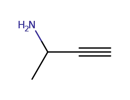 Molecular Structure of 30389-17-4 (1-METHYL-PROP-2-YNYLAMINE)