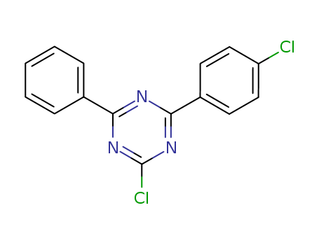 2-chloro-4-(4-chlorophenyl)-6-phenyl-1,3,5-triazine(30894-93-0)
