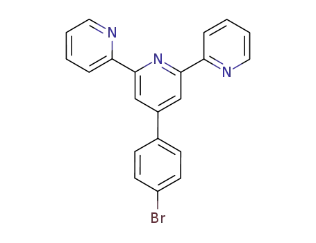 Molecular Structure of 89972-76-9 (4'-(4-BROMOPHENYL)-2,2':6',2''-TERPYRIDINE)