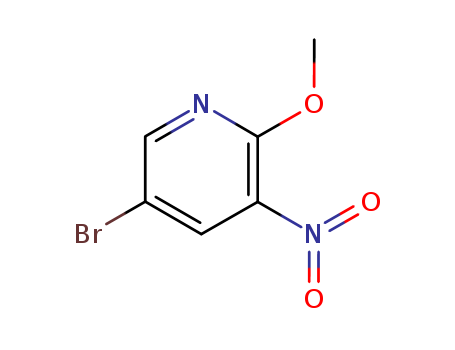 152684-30-5,5-BROMO-2-METHOXY-3-NITRO-PYRIDINE,5-Bromo-2-(methyloxy)-3-nitropyridine;2-Methoxy-3-Nitro-5-Bromopyridine;