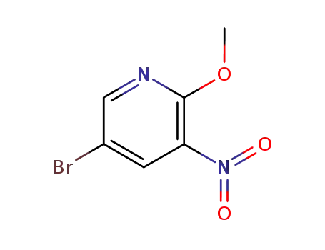 Molecular Structure of 152684-30-5 (5-BROMO-2-METHOXY-3-NITRO-PYRIDINE)