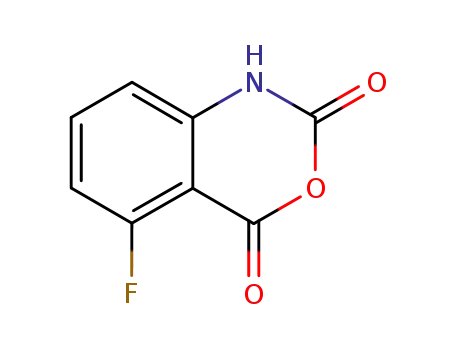 Molecular Structure of 78755-94-9 (6-Fluoroisatoic anhydride)