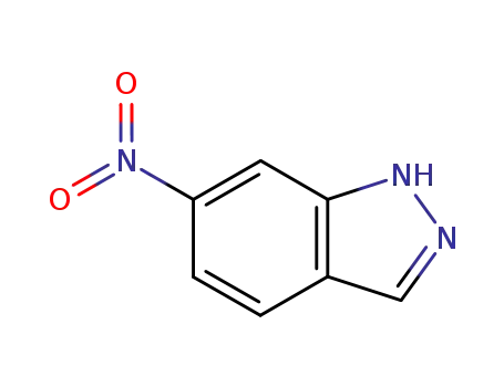 Molecular Structure of 7597-18-4 (6-Nitroindazole)