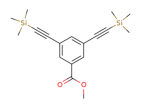 methyl 3,5-bis((trimethylsilyl)ethynyl)benzoate