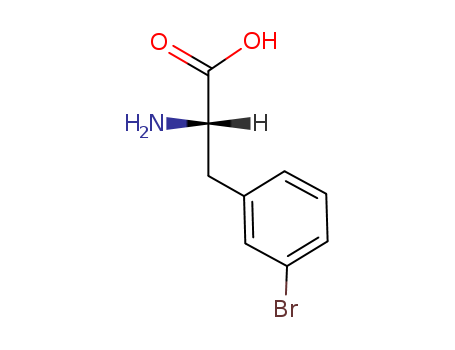 82311-69-1,3-Bromo-L-phenylalanine,(2S)-2-amino-3-(3-bromophenyl)propanoic acid