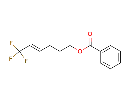 (E)-6,6,6-trifluorohex-4-en-1-yl benzoate