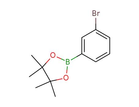 Molecular Structure of 594823-67-3 (3-Bromo-(4,4,5,5-tetramethyl-1,3,2-dioxaborolan-yl)benzene)