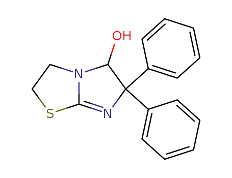 6,6-diphenyl-2,3,5,6-tetrahydro-imidazo[2,1-b]thiazol-5-ol