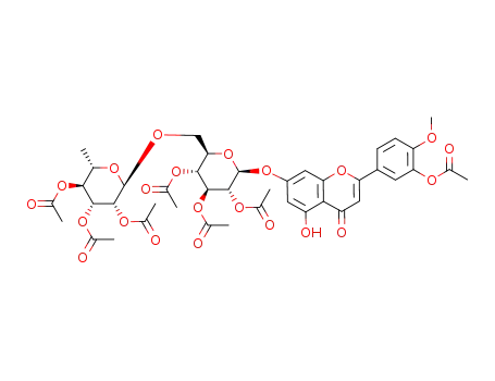 5-hydroxyheptaacetyldiosmin