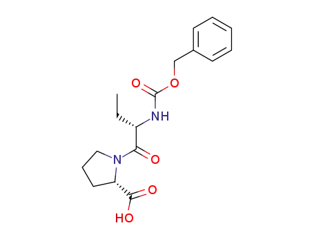 Molecular Structure of 185212-64-0 (L-Proline, N-[(phenylmethoxy)carbonyl]-L-2-aminobutanoyl-)