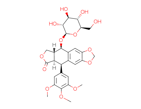 Podophyllotoxin-4-O-glucoside