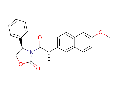 (4R,2'S)-3-[2'-(6-methoxy-naphthalen-2-yl)propionyl]-4-phenyl-oxazolidin-2-one