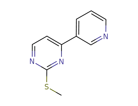 2-(methylsulfanyl)-4-(3-pyridyl)pyrimidine