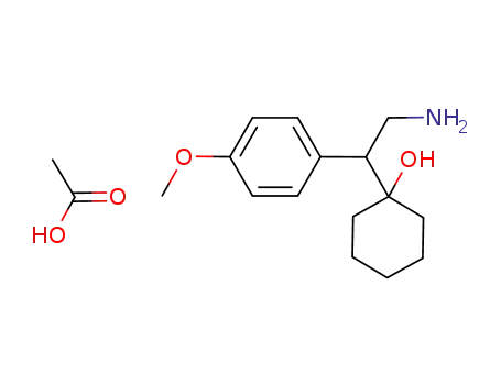 [RS]-1-[2-amino-1-(4-methoxyphenyl)ethyl]cyclohexanol acetic acid