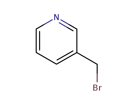 Molecular Structure of 69966-55-8 (3-(Bromomethyl)pyridine)