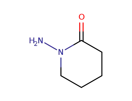 Molecular Structure of 31967-09-6 (1-Amino-2-piperidone)