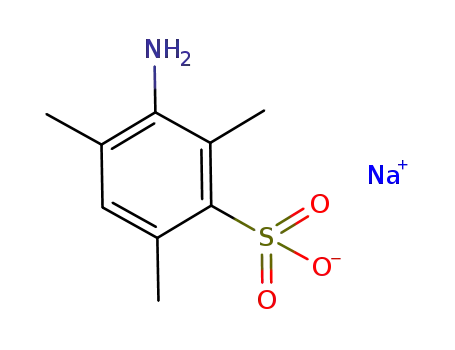 3-amino-2,4,6-trimethylbenzenesulfonic acid sodium salt