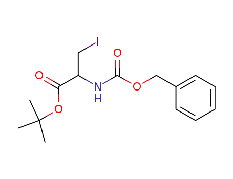 2-benzyloxycarbonylamino-3-iodo-propionic Acid tert-butyl Ester