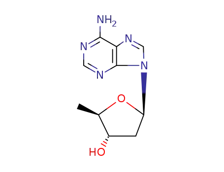 Molecular Structure of 6698-26-6 (2',5'-DIDEOXYADENOSINE)