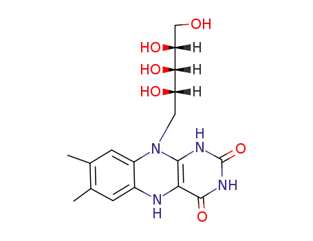 Molecular Structure of 13345-95-4 (Leukoflavin)