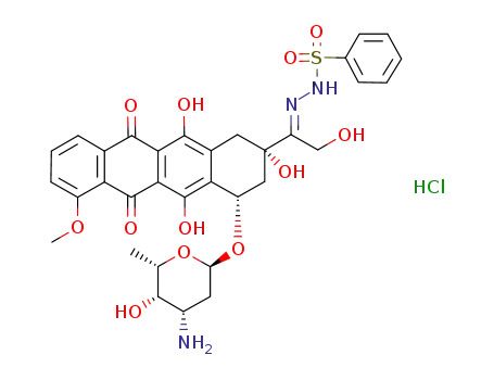 13-benzenesulfonylhydrazone-doxorubicin hydrochloride