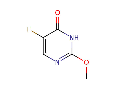 Molecular Structure of 1480-96-2 (2-Methoxy-5-fluorouracil)