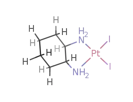 (trans-(R,R)-1,2-diaminocyclohexane)diiodoplatinum(II)