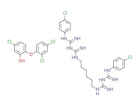 chlorohexidine triclosan complex