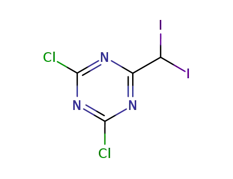 2,4-dichloro-6-diiodomethyl-[1,3,5]triazine