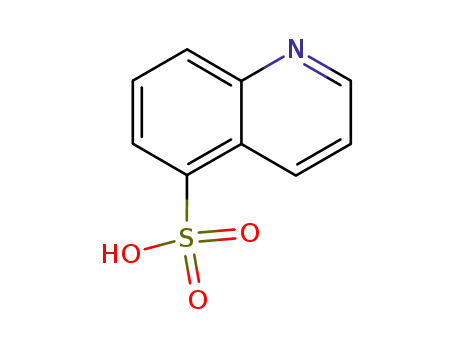 Molecular Structure of 23261-58-7 (quinoline-5-sulphonic acid)