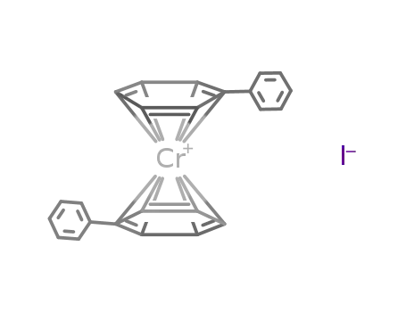 Molecular Structure of 12099-17-1 (Chromium(1+),bis[(1,2,3,4,5,6-h)-1,1'-biphenyl]-,iodide (9CI))
