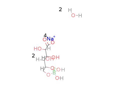 Tetranatrium-bis-{D-gluconato-(3-)-O(5),O(6)-dihydroxy}-borat(2-)