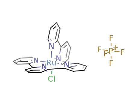 2,2'-bipyridine(2,2':6',2''-terpyridine)chlororuthenium(II) hexafluorophosphate