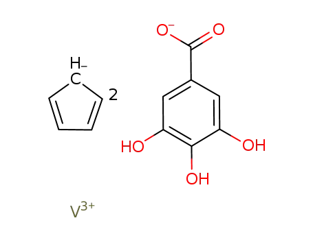 cyclopentadienylvanadium digallate