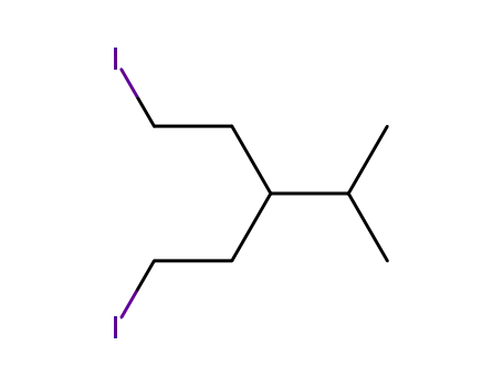 1-iodo-3-(2-iodo-ethyl)-4-methyl-pentane