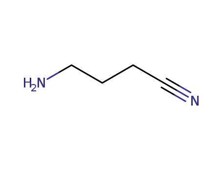 Molecular Structure of 32754-99-7 (4-aminobutyronitrile)