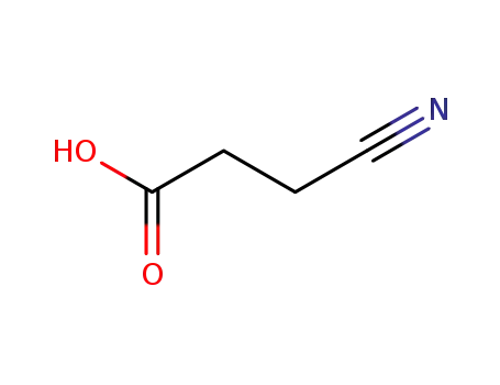 Molecular Structure of 16051-87-9 (3-CYANOPROPANOIC ACID)