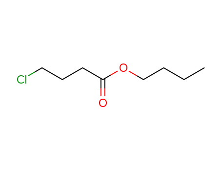 Molecular Structure of 3153-33-1 (Butyl 4-chlorobutanoate)
