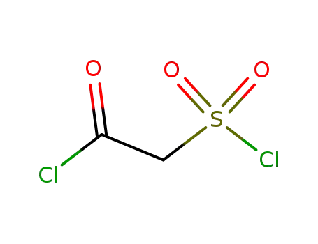 Molecular Structure of 4025-77-8 (CHLOROSULFONYLACETYL CHLORIDE)