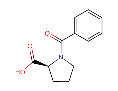 Molecular Structure of 5874-58-8 (N-Benzoyl-L-proline)