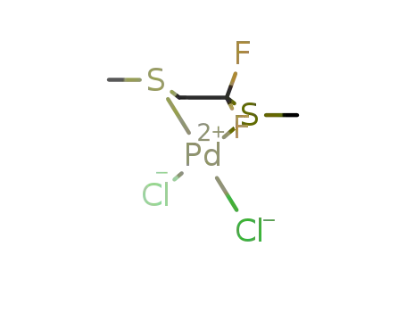 PdCl2(CH3SCF2CH2SCH3)