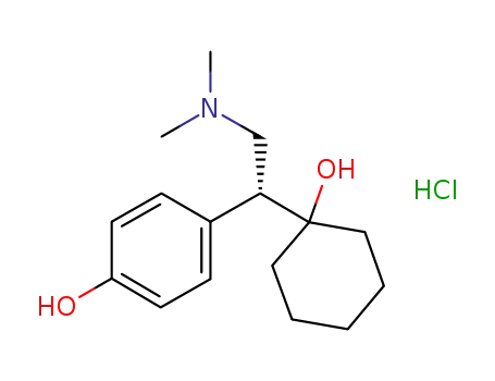 (-)-O-desmethylvenlafaxine hydrochloride